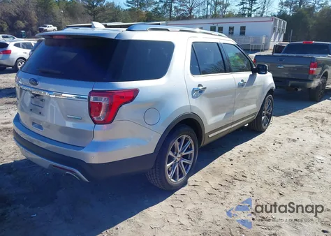 2017 Ford Explorer Limited from USA, damaged, VIN 1FM5K7FH9HGE40836